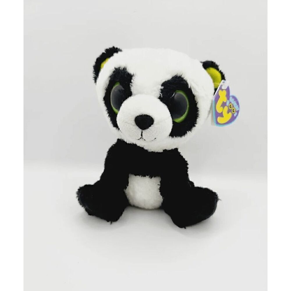 NWT VTtg 2013 TY 6" Beanie  Boos Bamboo Panda Stuffed Animal